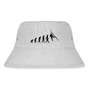 Evolution Climbing Bouldering - Stanley/Stella Recycled Bucket Hat - heather grey - Front