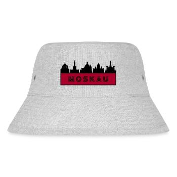City of Moscow - Russia - Stanley/Stella Recycled Bucket Hat - heather grey - Front