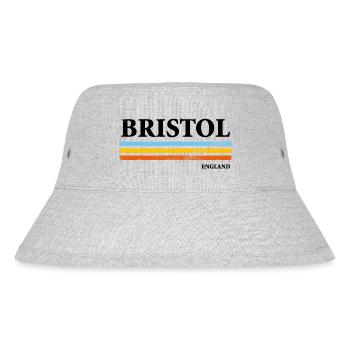 Bristol, England - Stanley/Stella Recycled Bucket Hat - heather grey - Front
