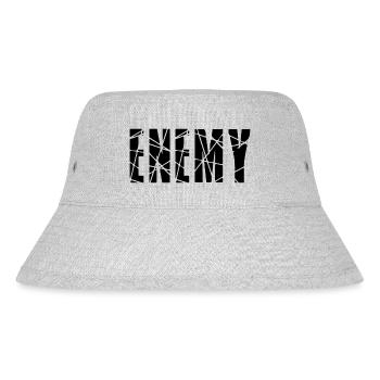 Enemy - Stanley/Stella recycelter Bucket Hat - Grau meliert - Vorne