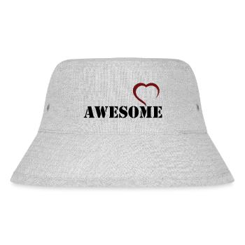 Dancing Dance Music - Stanley/Stella recycelter Bucket Hat - Grau meliert - Vorne