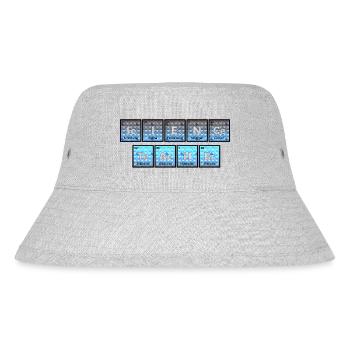 Science Science Scientist Physics Lab DNA - Stanley/Stella Recycled Bucket Hat - heather grey - Front