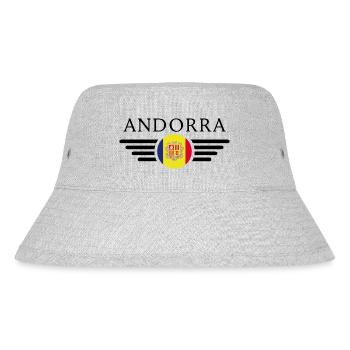 Andorra: Culture, Elegance - Stanley/Stella Recycled Bucket Hat - heather grey - Front