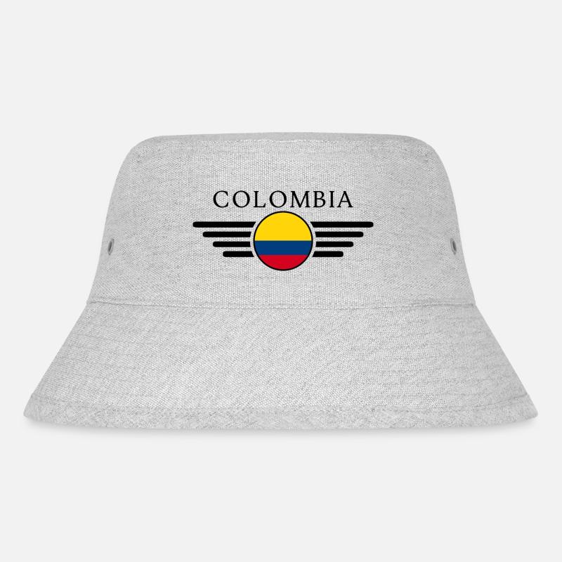 T-shirt design de style colombien - Bob recyclé Stanley/Stella - gris chiné