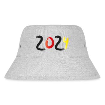 2024 - Stanley/Stella recycelter Bucket Hat - Grau meliert - Vorne