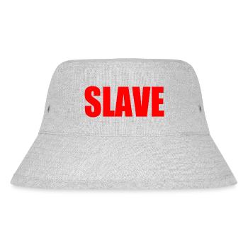 Slave - Stanley/Stella Recycled Bucket Hat - heather grey - Front