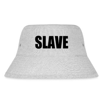 Slave - Stanley/Stella recycelter Bucket Hat - Grau meliert - Vorne