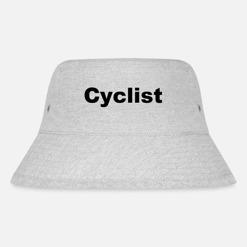 Cyclist - Stanley/Stella recycelter Bucket Hat - Grau meliert