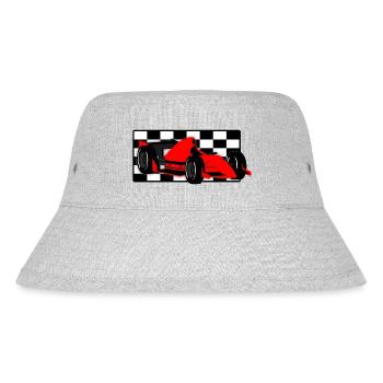 Car Motorsport - Race car - Stanley/Stella Recycled Bucket Hat - heather grey - Front