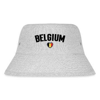 Belgium In My Heart - Bob recyclé Stanley/Stella - gris chiné - Devant