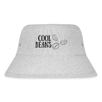 Cool Beans Coffee Beans - Stanley/Stella Recycled Bucket Hat - heather grey - Front