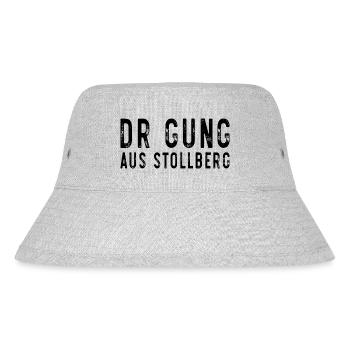 Stollberg Gung Erzgebirge - Stanley/Stella recycelter Bucket Hat - Grau meliert - Vorne