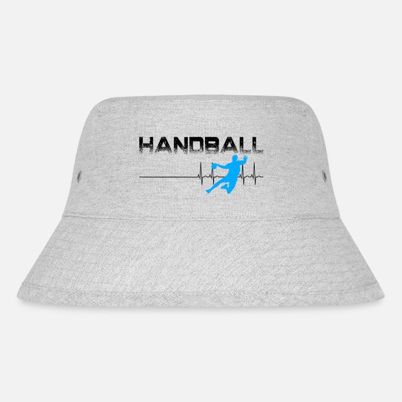Handball - Stanley/Stella recycelter Bucket Hat - Grau meliert
