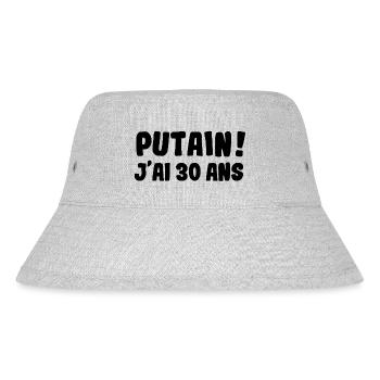 30 ans Anniversaire humour - Bob recyclé Stanley/Stella - gris chiné - Devant