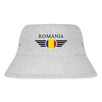 Romania Natural Beauty T-Shirt - Stanley/Stella Recycled Bucket Hat - heather grey - Front