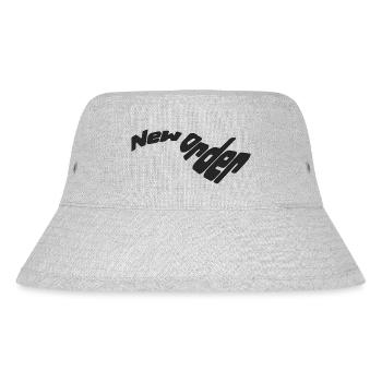 New Order - Stanley/Stella recycelter Bucket Hat - Grau meliert - Vorne