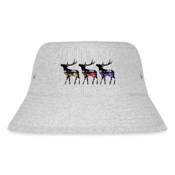 Deer - Stanley/Stella Recycled Bucket Hat - heather grey - Front