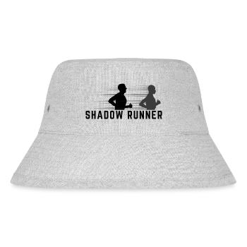 Shadow Runner - Stanley/Stella recycelter Bucket Hat - Grau meliert - Vorne