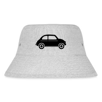 italienisches Auto - Stanley/Stella recycelter Bucket Hat - Grau meliert - Vorne
