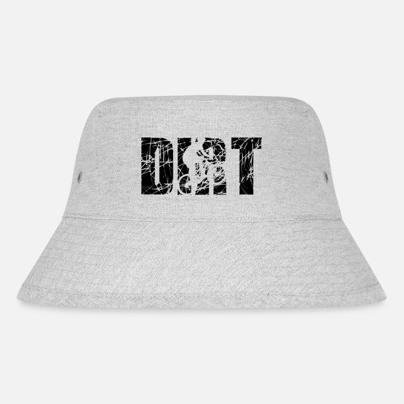 Dirt Jump - Stanley/Stella recycelter Bucket Hat - Grau meliert