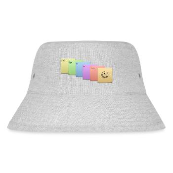 Awesome - Stanley/Stella recycelter Bucket Hat - Grau meliert - Vorne