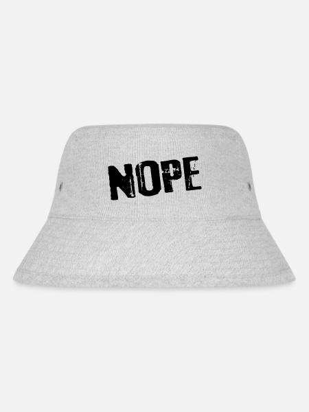 Anti-yes-men - Stanley/Stella Recycled Bucket Hat - heather grey