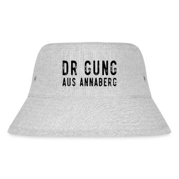 Dr Gung Annaberg Erzgebirge - Stanley/Stella recycelter Bucket Hat - Grau meliert - Vorne