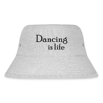 Dancing Dance Music - Stanley/Stella Recycled Bucket Hat - heather grey - Front