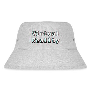 Virtual Reality Unleashed - Digitale Kunst - Stanley/Stella recycelter Bucket Hat - Grau meliert - Vorne