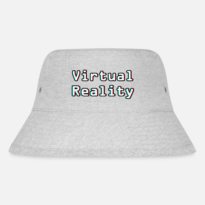 Virtual Reality Unleashed - Digitale Kunst - Stanley/Stella recycelter Bucket Hat - Grau meliert