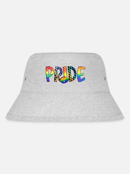 Pride2 - Stanley/Stella recycelter Bucket Hat - Grau meliert