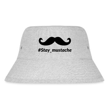 Stylish Beard Style Stay Bearded Show Your Unique Self - Stanley/Stella Recycled Bucket Hat - heather grey - Front
