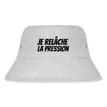 je relâche la préssion - Bob recyclé Stanley/Stella - gris chiné - Devant