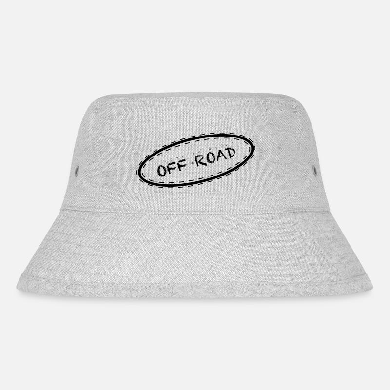 Love Offroad - Stanley/Stella Recycled Bucket Hat - heather grey