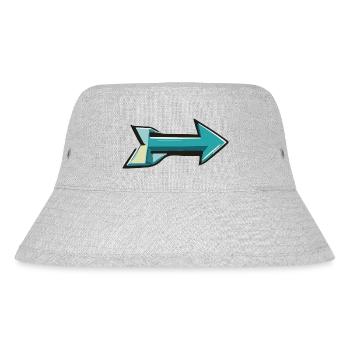 Right arrow - Stanley/Stella Recycled Bucket Hat - heather grey - Front