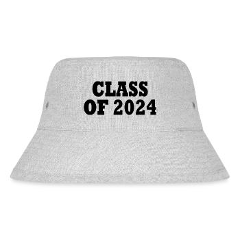 Class of 2024 - Stanley/Stella recycelter Bucket Hat - Grau meliert - Vorne