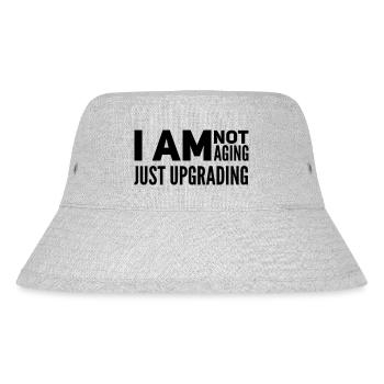 50th Birthday Gift Idea - Stanley/Stella Recycled Bucket Hat - heather grey - Front