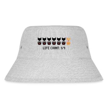 Final Life - Stanley/Stella Recycled Bucket Hat - heather grey - Front