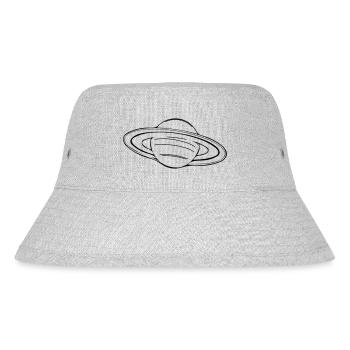 Saturn - Stanley/Stella Recycled Bucket Hat - heather grey - Front