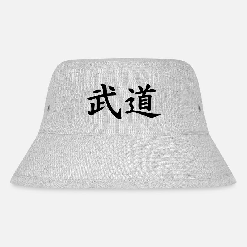 Budo - Stanley/Stella recycelter Bucket Hat - Grau meliert