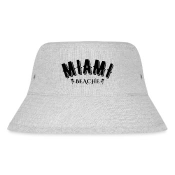 Miami Beach - Stanley/Stella Recycled Bucket Hat - heather grey - Front