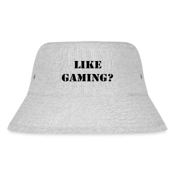 Game Gaming PC - Stanley/Stella recycelter Bucket Hat - Grau meliert - Vorne
