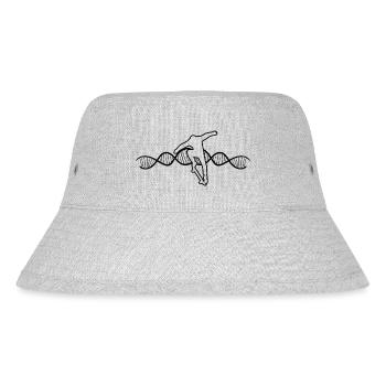 Skaten Skateboarding Skater Skate-Fan Skateboard - Stanley/Stella recycelter Bucket Hat - Grau meliert - Vorne