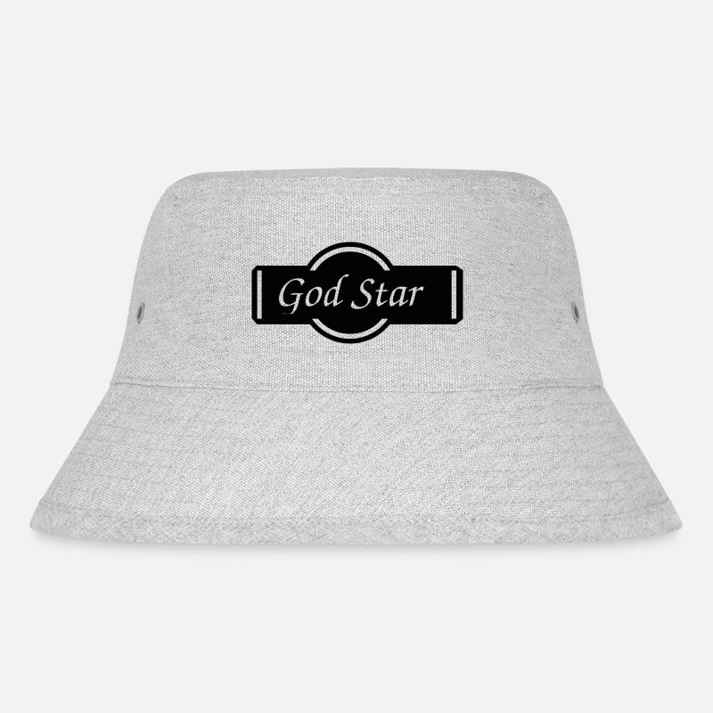 Logo, Design, Text - Stanley/Stella Recycled Bucket Hat - heather grey