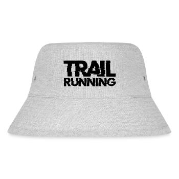 Trail Run Ultra Trail Running Mountain Trekking Running - Stanley/Stella Recycled Bucket Hat - heather grey - Front