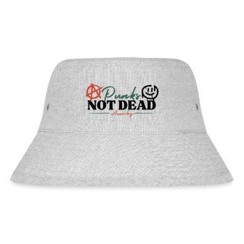 Punks not dead - Anarchy - Stanley/Stella Recycled Bucket Hat - heather grey - Front