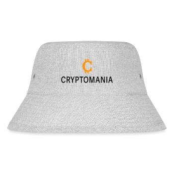 Kryptomanie - Stanley/Stella recycelter Bucket Hat - Grau meliert - Vorne