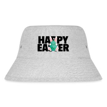 Joyeuse Pâques / Happy Easter - Bob recyclé Stanley/Stella - gris chiné - Devant