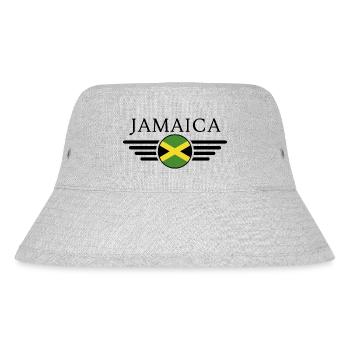 J’aime la Jamaïque, Style Design T-Shirt - Bob recyclé Stanley/Stella - gris chiné - Devant