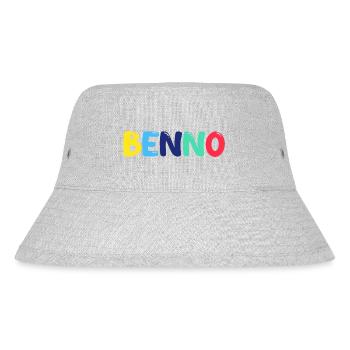 Name - Benno - Stanley/Stella Recycled Bucket Hat - heather grey - Front